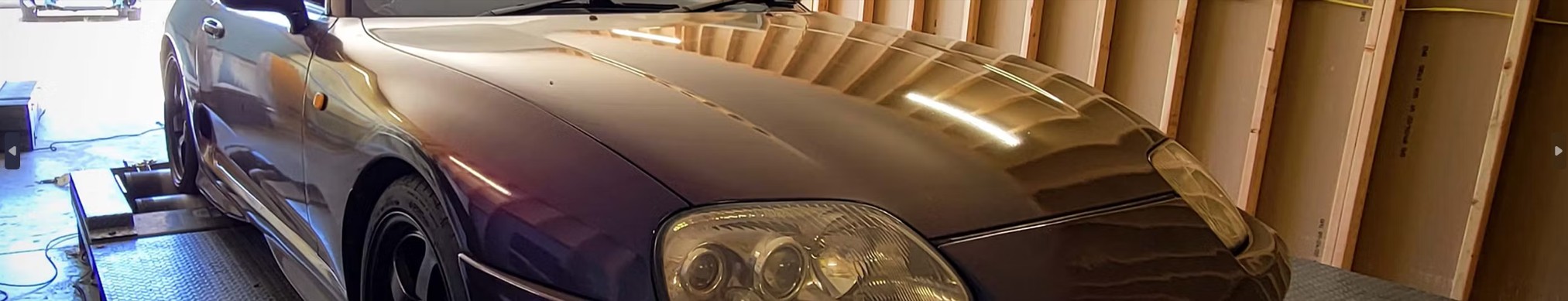 Toyota Supra MK4 on the dyno